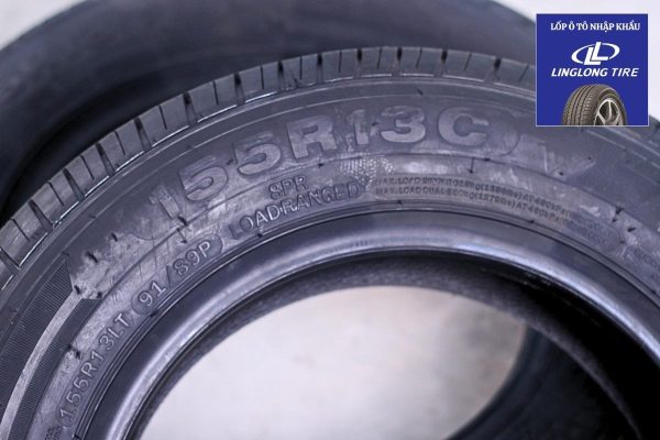 Vỏ lốp ô tô LingLong 155R13C 8PR(HB) GREEN-Max Van