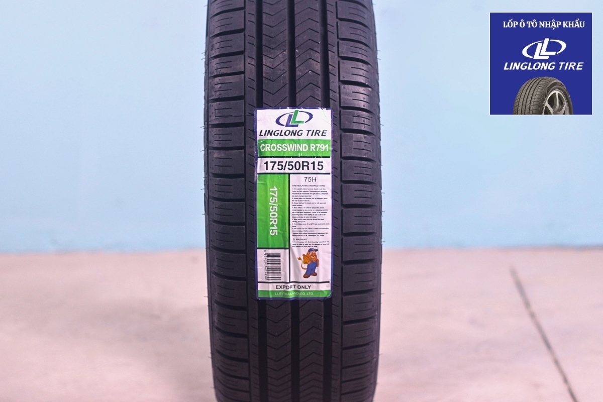 Vỏ lốp ô tô LingLong 175/50R15 CROSSWIND R791