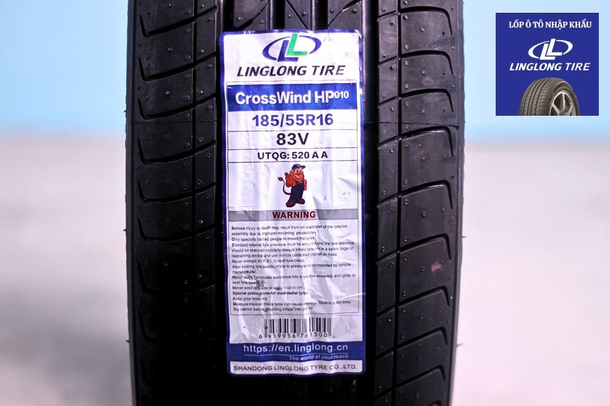 Vỏ lốp ô tô LingLong 185/55R16(HB) CrossWind HP010