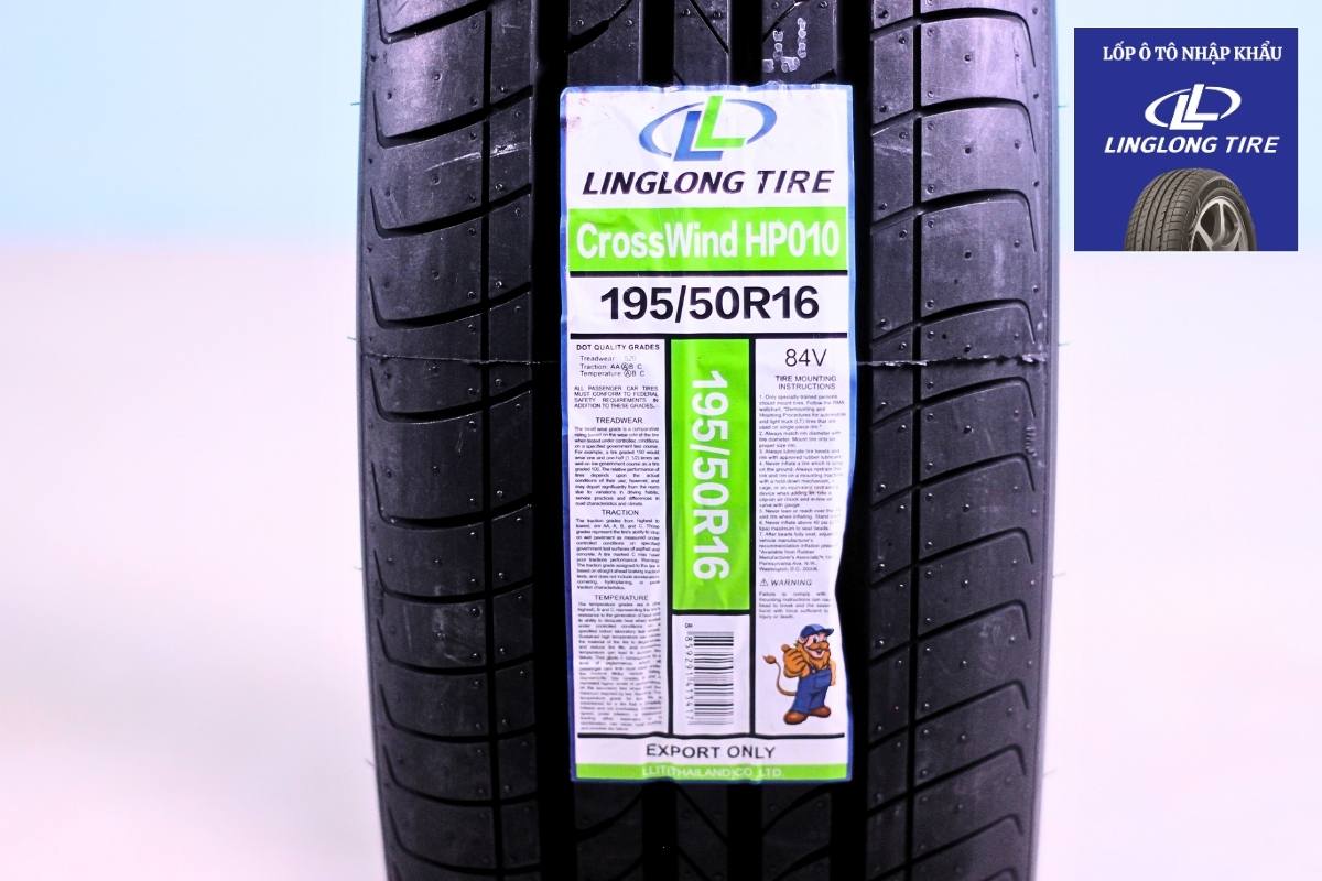 Vỏ lốp ô tô LingLong 195/50R16 CrossWind HP010