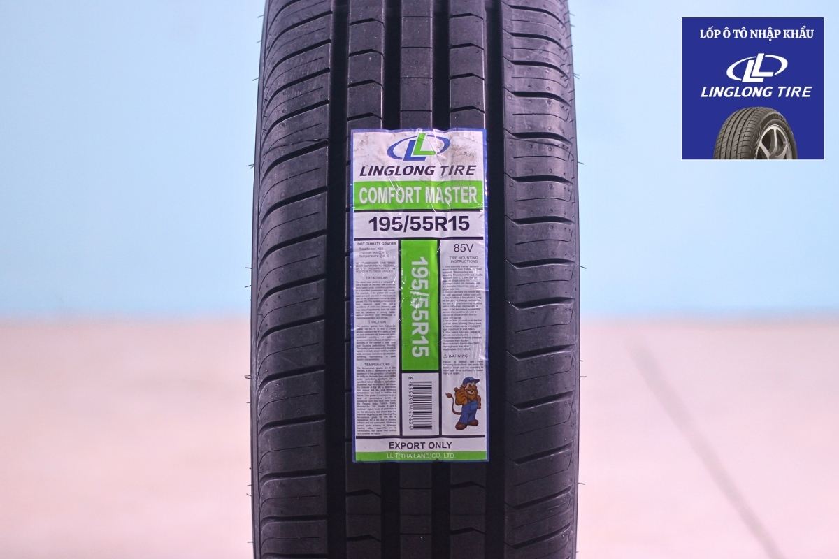 Vỏ lốp ô tô LingLong 195/55R15 COMFORT MASTER