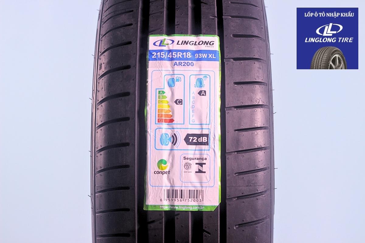 Vỏ lốp ô tô LingLong 215/45R18 SPORT MASTER