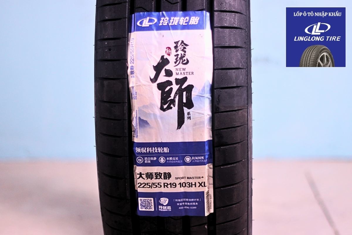 Vỏ lốp ô tô LingLong 225/55R19 SM E