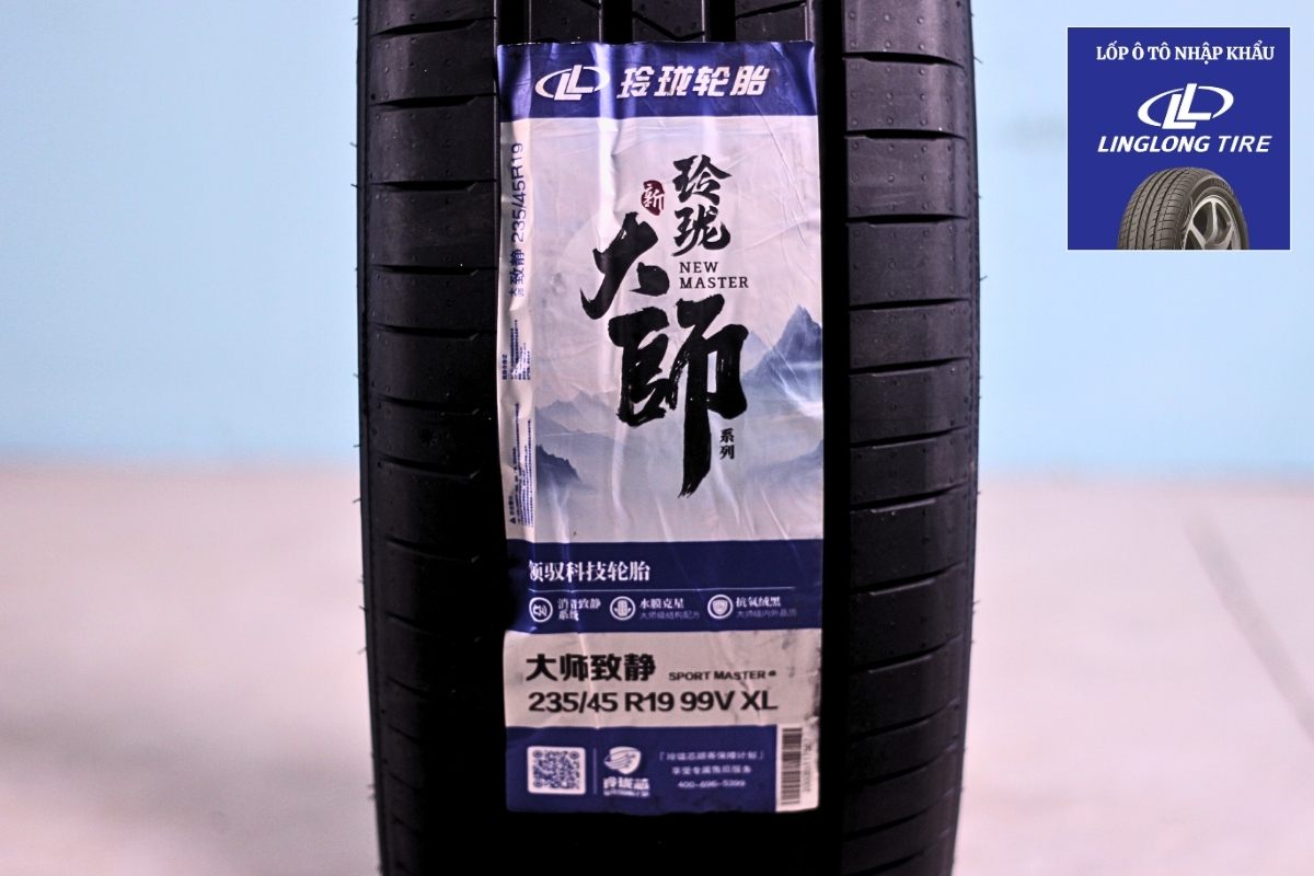Vỏ lốp ô tô LingLong 235/45R19 SM E