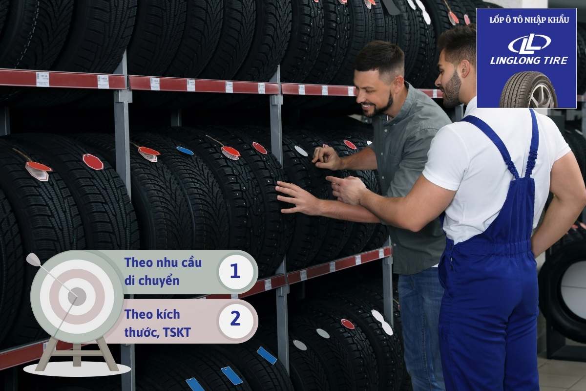 Cách chọn lốp xe ô tô đúng chuẩn