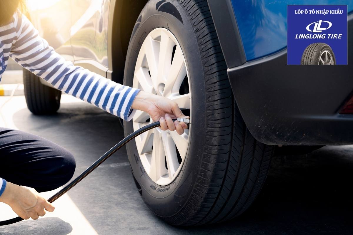 Bơm lốp xe ô tô bao nhiêu kg là đủ?