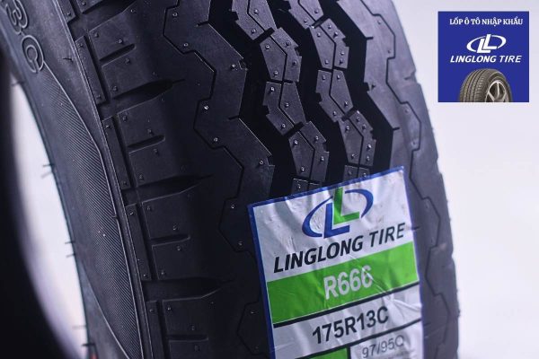 Vỏ lốp ô tô LingLong 175R13C 8 R666