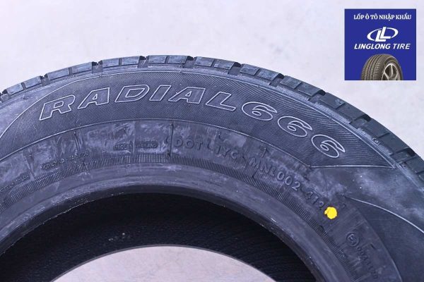 Vỏ lốp ô tô LingLong 175R13C 8 R666