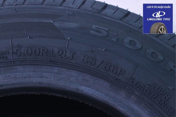 Vỏ lốp ô tô LingLong 5.00R12LT 10 GREEN-Max Van