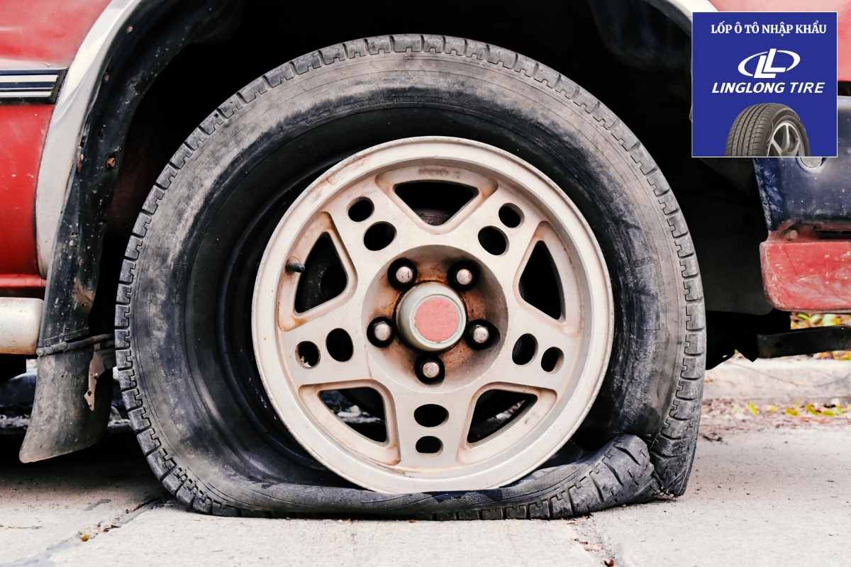 Dấu hiệu nhận biết lốp xe ô tô bị rách