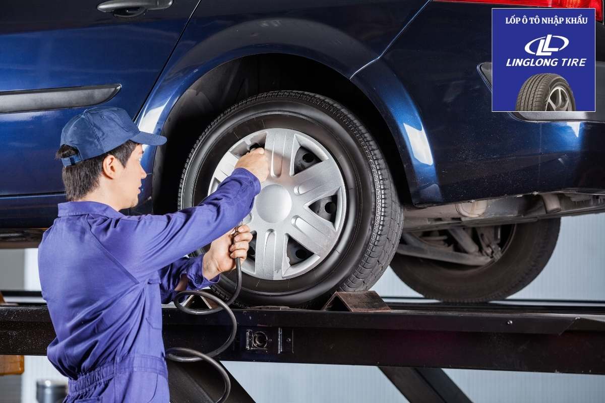 Tiêu chuẩn bơm lốp xe 4 chỗ và 5 chỗ