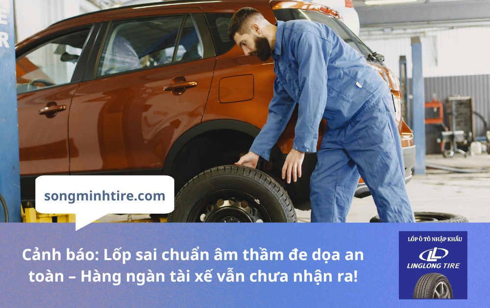 Cảnh báo: Lốp sai chuẩn âm thầm đe dọa an toàn – Hàng ngàn tài xế vẫn chưa nhận ra!