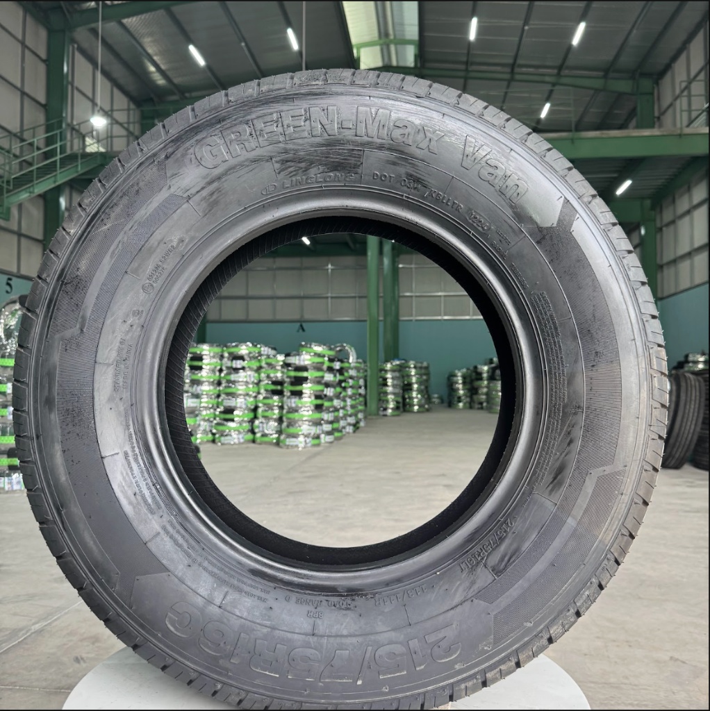 Hông lốp xe Ford Transit 215/75R16C GREEN-Max Van bố thép gia cường