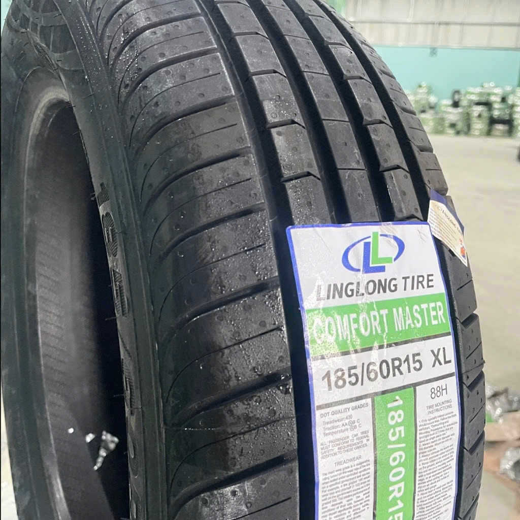 Thay lốp xe Toyota Vios 185/60R15 XL Comfort Master chính hãng LingLong tại Song Minh