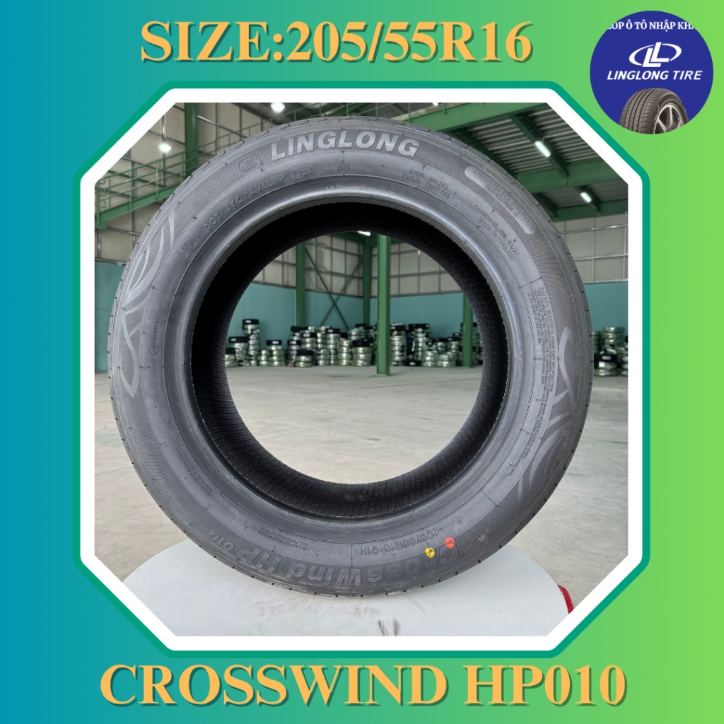 Thay lốp xe Mitsubishi Xpander 205/55R16 LingLong CrossWind HP010 chính hãng